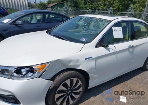 2017 Honda Accord Hybrid Ex-L from USA, damaged, VIN JHMCR6F57HC018724